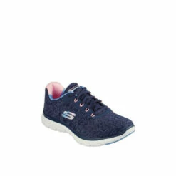 Skechers Navy 'Flex Appeal 4.0' Fresh Move Trainers For Female