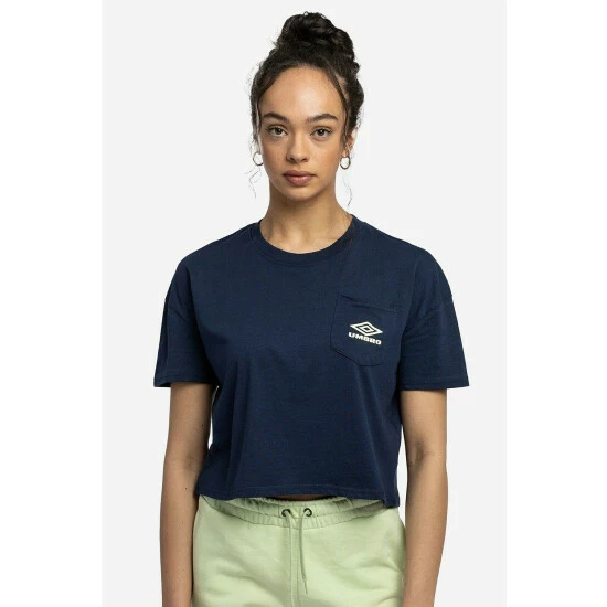 Umbro Diamond Cotton Crop T-shirt For Female 3 Umbro Diamond Cotton Crop T-shirt For Female