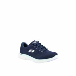 Skechers 'Flex Appeal 4.0 Coated Fidelity' Polyester Trainers For Female