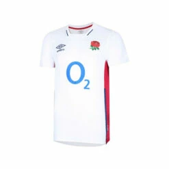 Umbro England 21/22 Home Short Sleeve Replica Jersey Rugby Shirt For Male