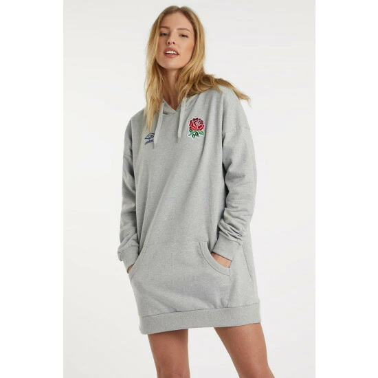 Umbro England Classic Oversized Hoodie Dress For Female 3 Umbro England Classic Oversized Hoodie Dress For Female