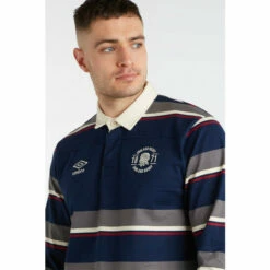 Umbro RFU Colour Block Striped Long Sleeve Rugby Shirt For Male -Cheap Skechers Shop unnamed file 1777