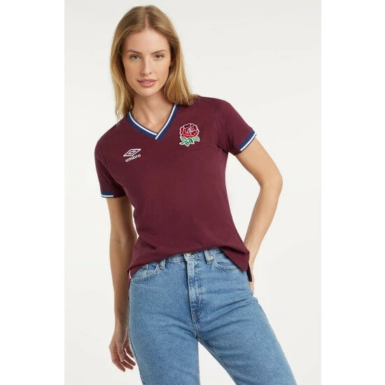 Umbro England Classic Contrast Rib T-shirt For Female 9 Umbro England Classic Contrast Rib T-shirt For Female - Image 7