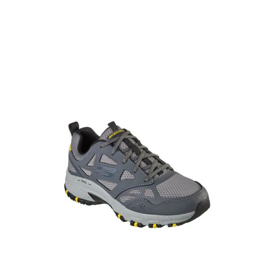 Skechers Charcoal 'Hillcrest' Leather Shoe For Male 8 Skechers Charcoal 'Hillcrest' Leather Shoe For Male - Image 6