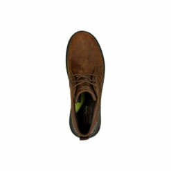 Skechers Brown 'Proven Yermo' Leather Casual Shoes For Male -Cheap Skechers Shop unnamed file 2008