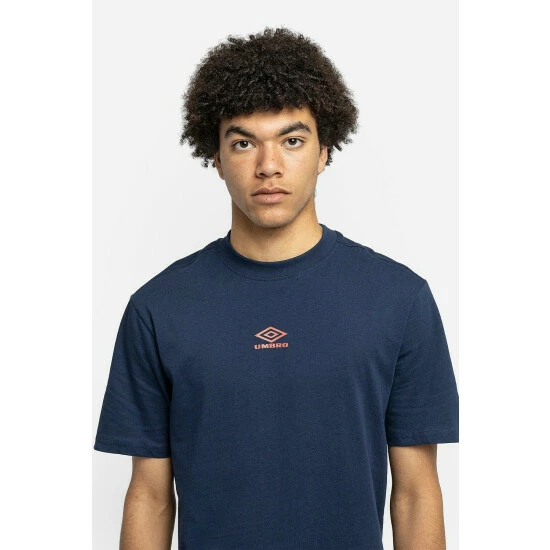 Umbro Diamond Cotton Small Logo T-shirt For Male 6 Umbro Diamond Cotton Small Logo T-shirt For Male - Image 4