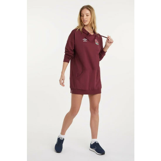 Umbro England Classic Oversized Hoodie Dress For Female 4 Umbro England Classic Oversized Hoodie Dress For Female - Image 3