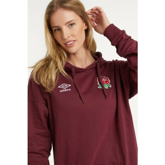 Umbro England Classic Oversized Hoodie Dress For Female 5 Umbro England Classic Oversized Hoodie Dress For Female - Image 4