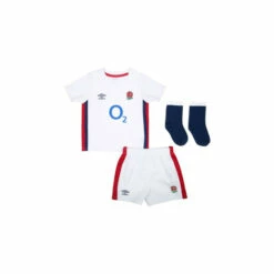 Umbro England 21/22 Home Baby Replica Rugby Kit For Unisex