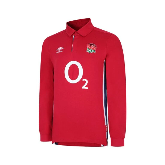 Umbro England 21/22 Alternate Classic Long Sleeve Rugby Shirt For Male 5 Umbro England 21/22 Alternate Classic Long Sleeve Rugby Shirt For Male - Image 3