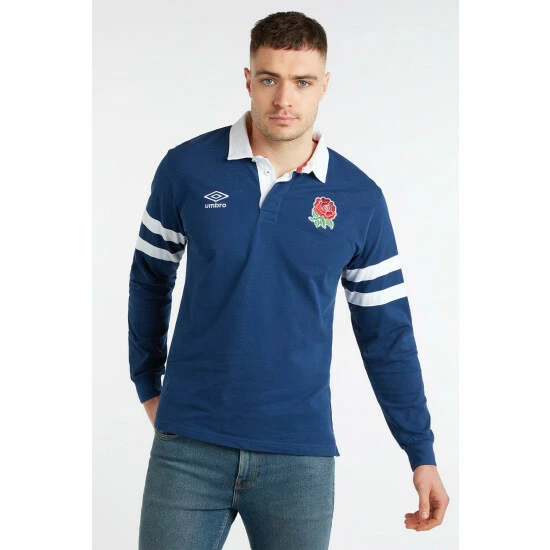 Umbro England Classic Pique Rugby Jersey For Male 3 Umbro England Classic Pique Rugby Jersey For Male