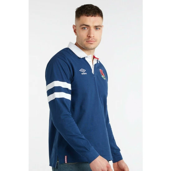 Umbro England Classic Pique Rugby Jersey For Male 6 Umbro England Classic Pique Rugby Jersey For Male - Image 4