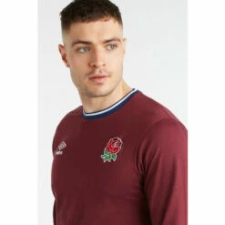 Umbro England Classic Contrast Rib Long Sleeve T-shirt For Male -Cheap Skechers Shop unnamed file 2341