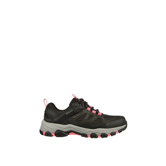 Skechers Wide Fit Black 'Selmen West Highland' Leather Hiking Shoe For Female 5 Skechers Wide Fit Black 'Selmen West Highland' Leather Hiking Shoe For Female - Image 3