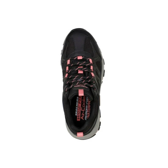 Skechers Wide Fit Black 'Selmen West Highland' Leather Hiking Shoe For Female 6 Skechers Wide Fit Black 'Selmen West Highland' Leather Hiking Shoe For Female - Image 4